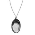 Engravable Oval Necklace